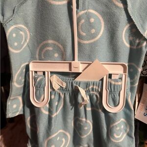 Kids Blue Smiley Face Matching Set